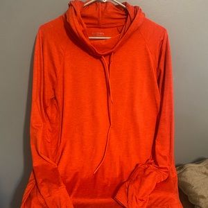 Athleta pullover with hood size medium